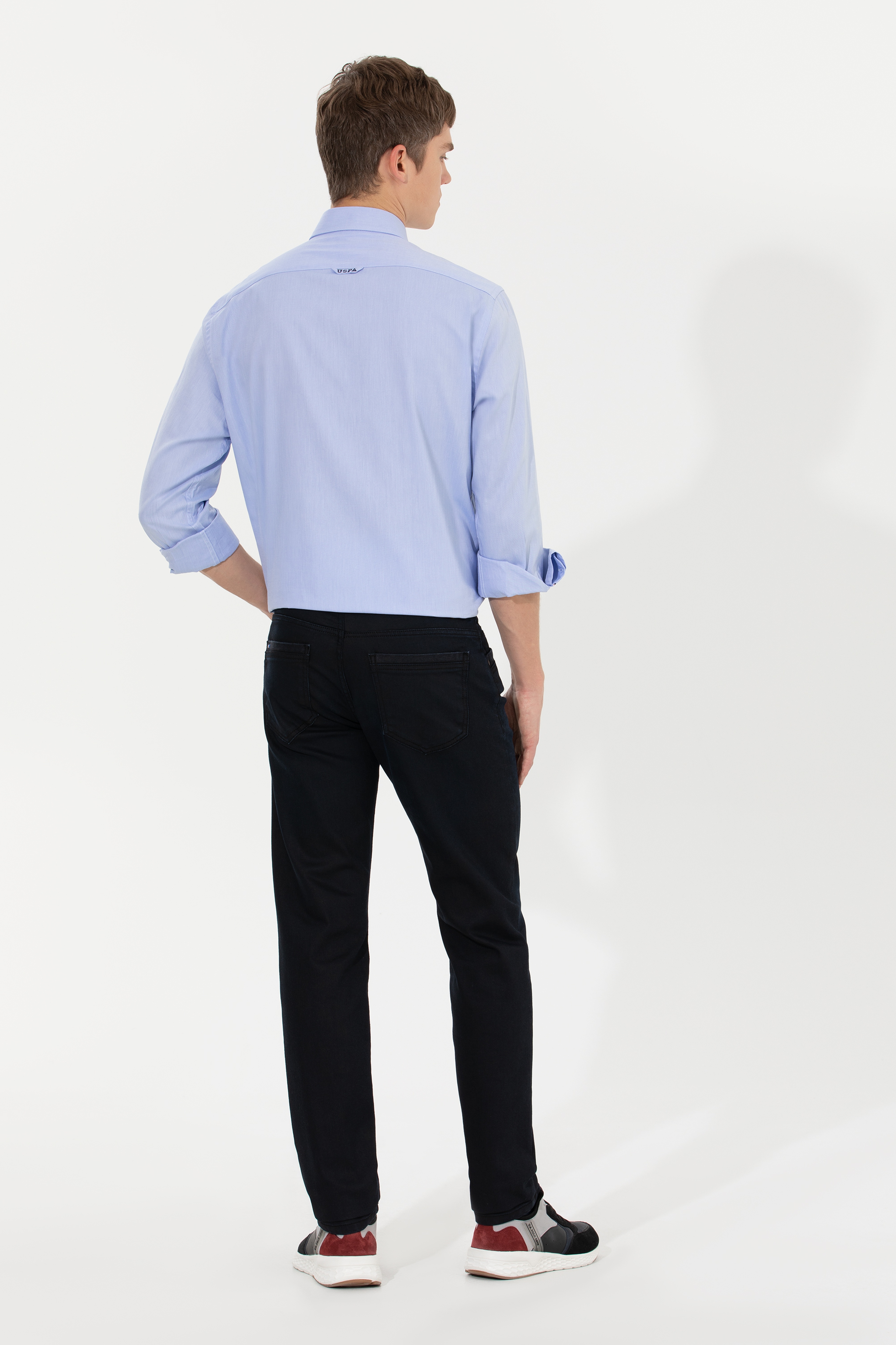 Erkek Siyah Jean Pantolon