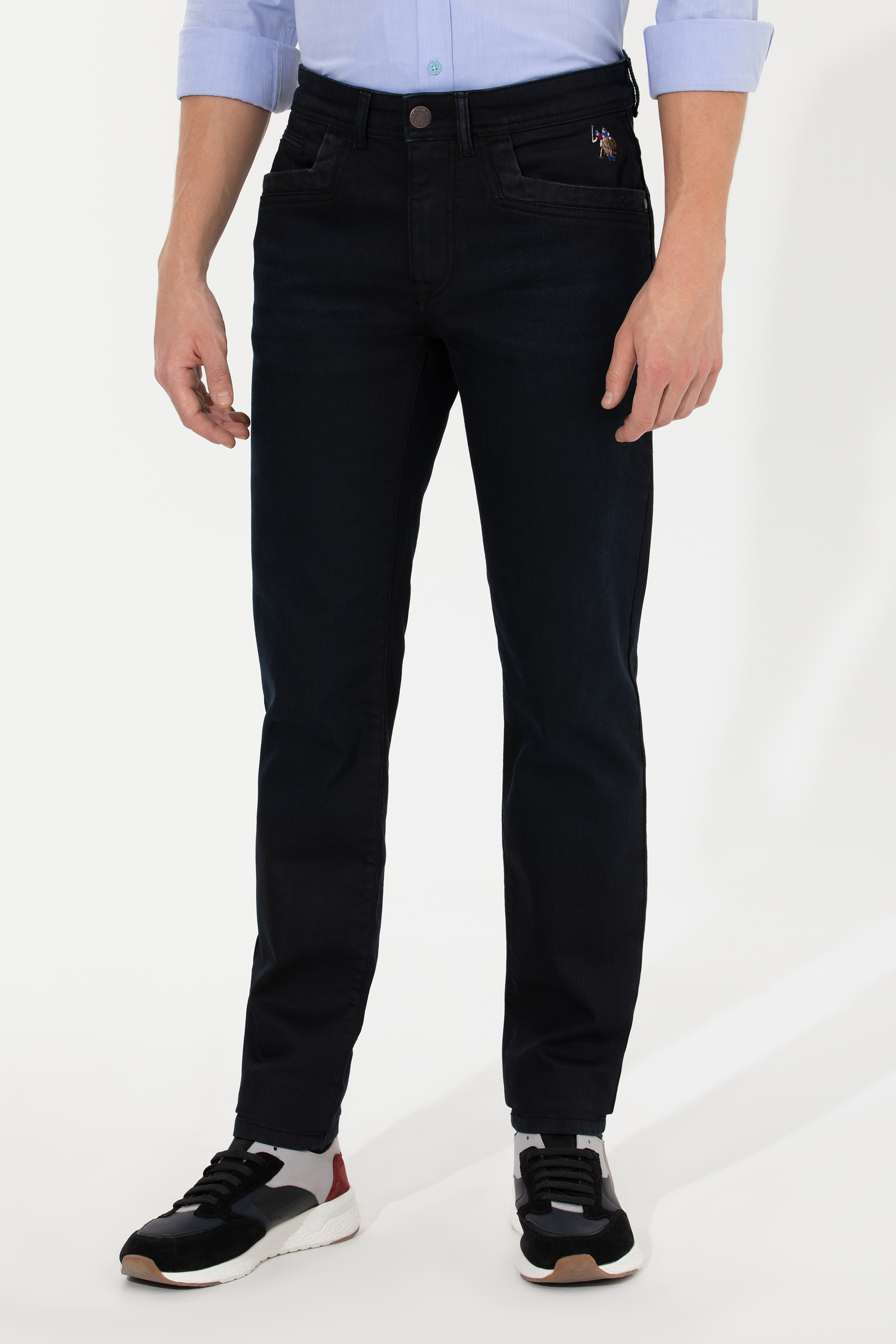 Erkek Siyah Jean Pantolon - Image 2