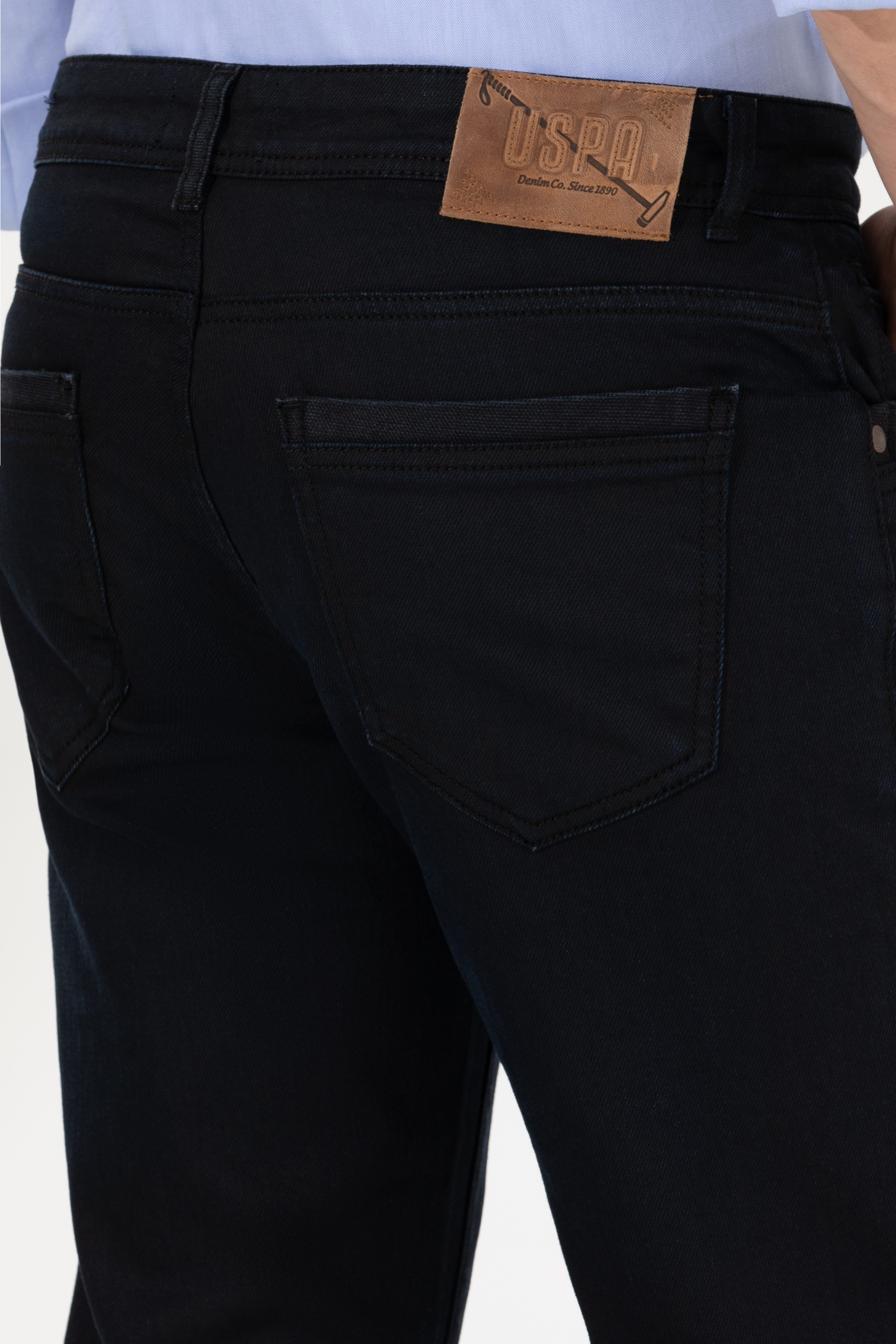 Erkek Siyah Jean Pantolon - Image 7