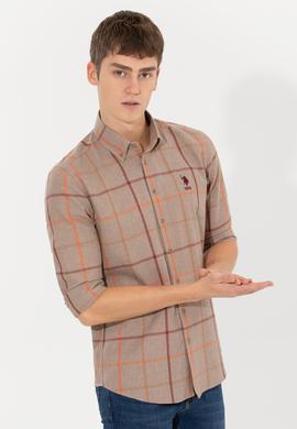 Erkek Taş Uzun Kollu Gömlek - 50254085028