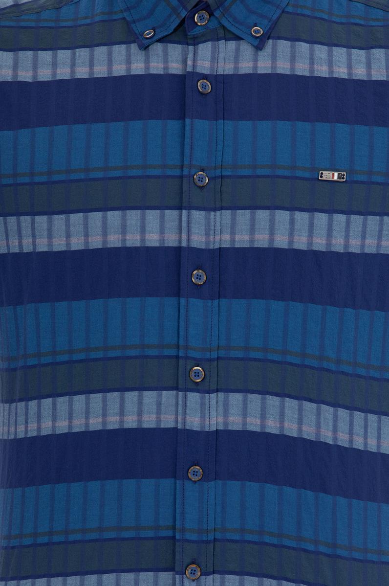 Erkek Mavi Uzun Kollu Gömlek