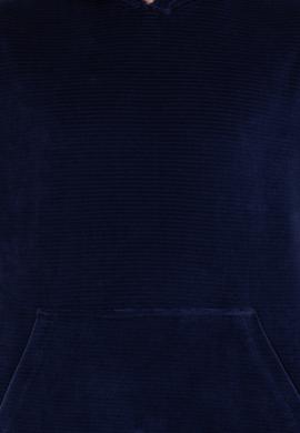 Erkek Lacivert Kapüşonlu Sweatshirt - 50253913005