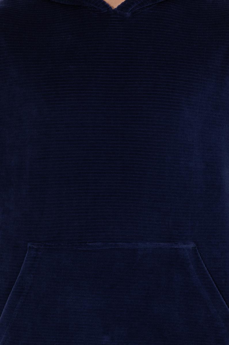 Erkek Lacivert Kapüşonlu Sweatshirt