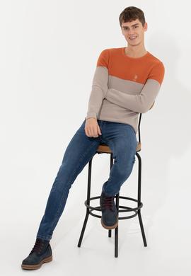 Erkek Kiremit Kazak - 50255663009