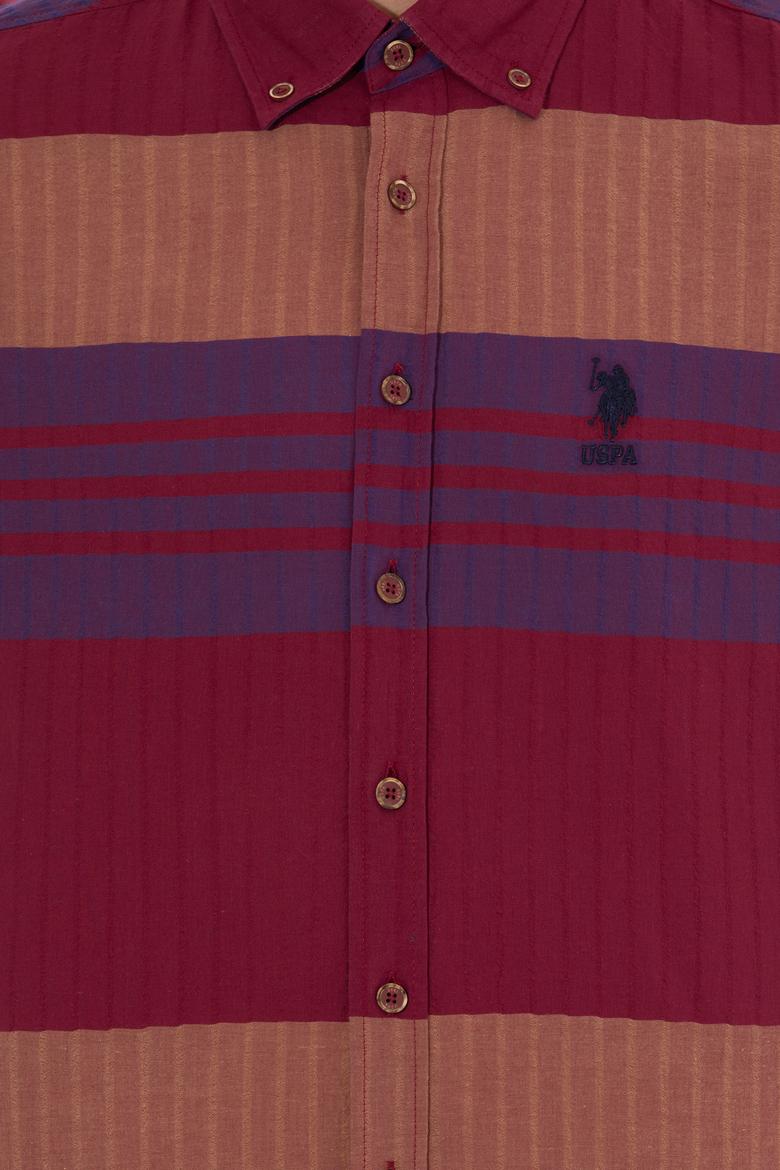 Erkek Vişne Uzun Kollu Gömlek - 50257005011