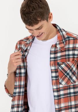 Erkek Oduncu Kırmızı Jean Gömlek - 50256683007