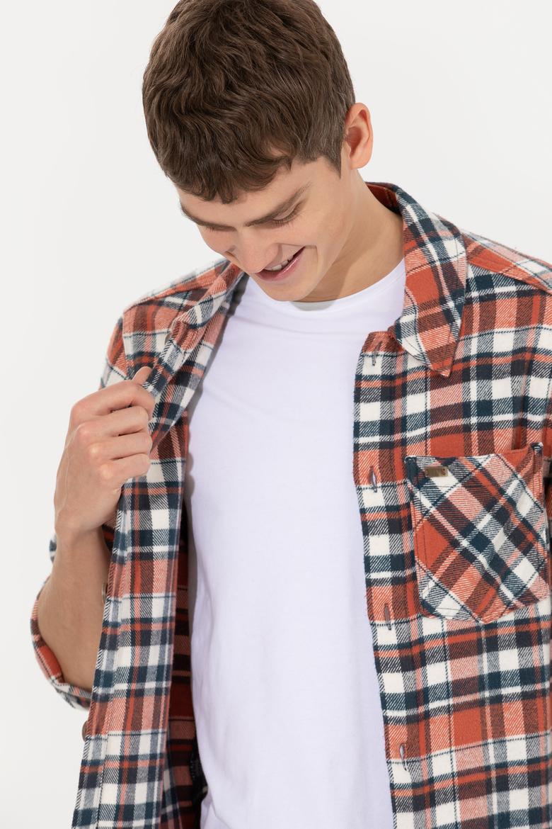 Erkek Oduncu Kırmızı Jean Gömlek - 50256683007