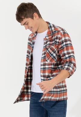 Erkek Oduncu Kırmızı Jean Gömlek - 50256683007