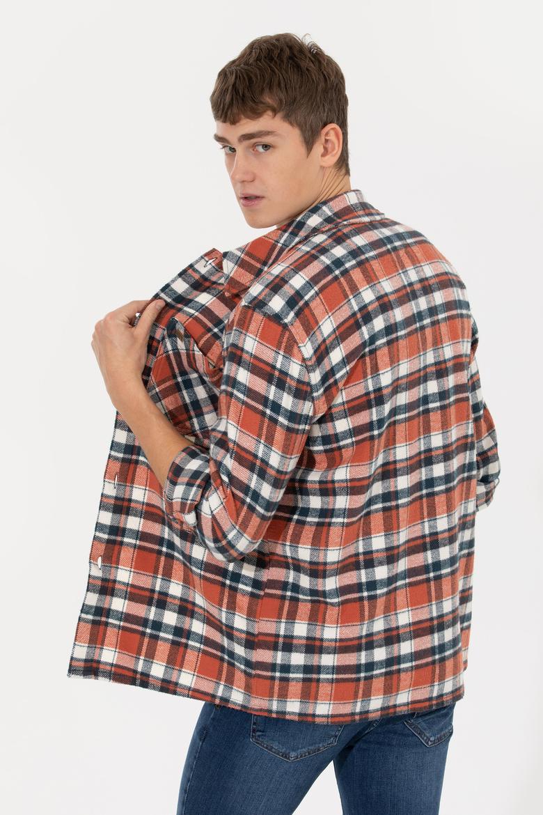 Erkek Oduncu Kırmızı Jean Gömlek - 50256683007
