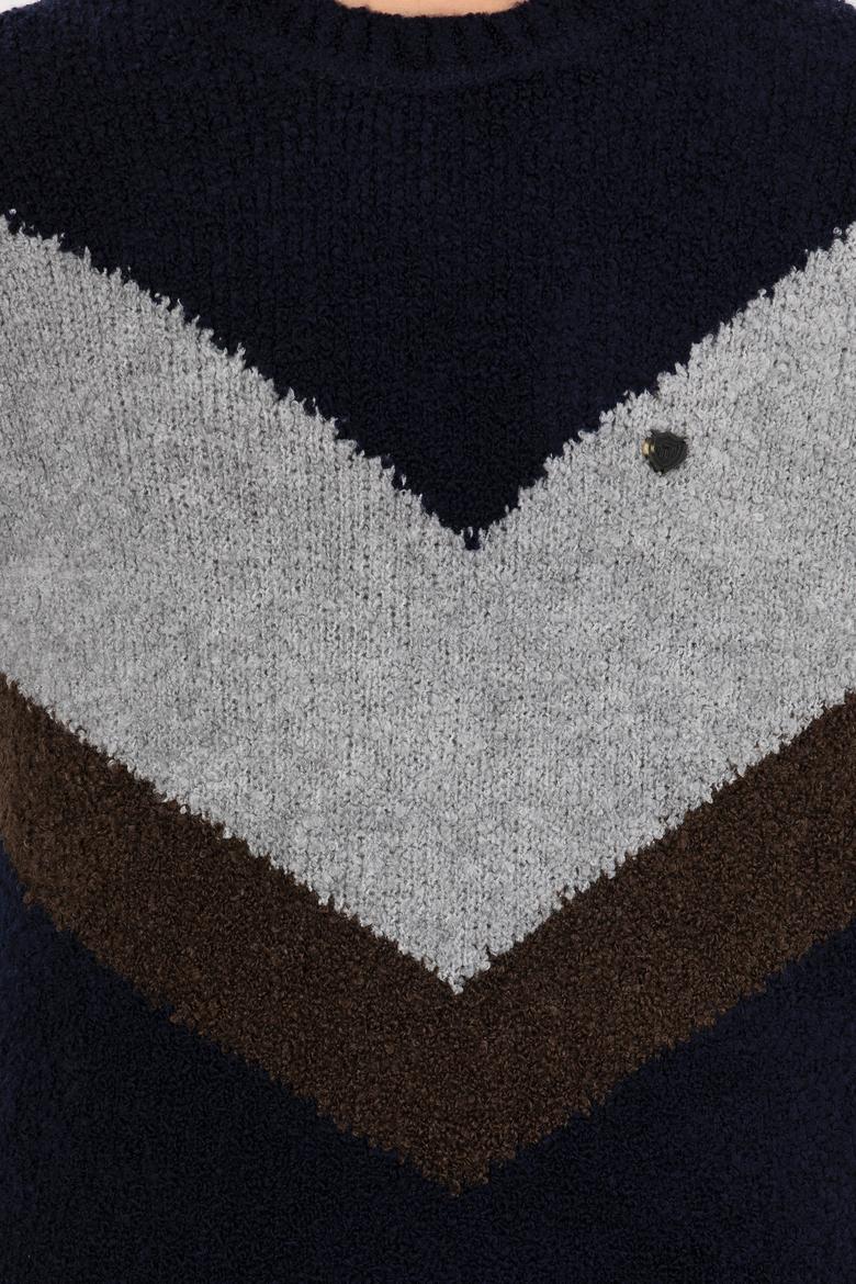 Erkek Lacivert Kazak - 50256681007