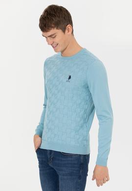 Erkek Mavi Basic Kazak - 50251882070