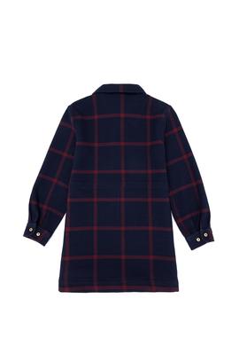 Kız Çocuk Lacivert Dokuma Elbise - 50252825007