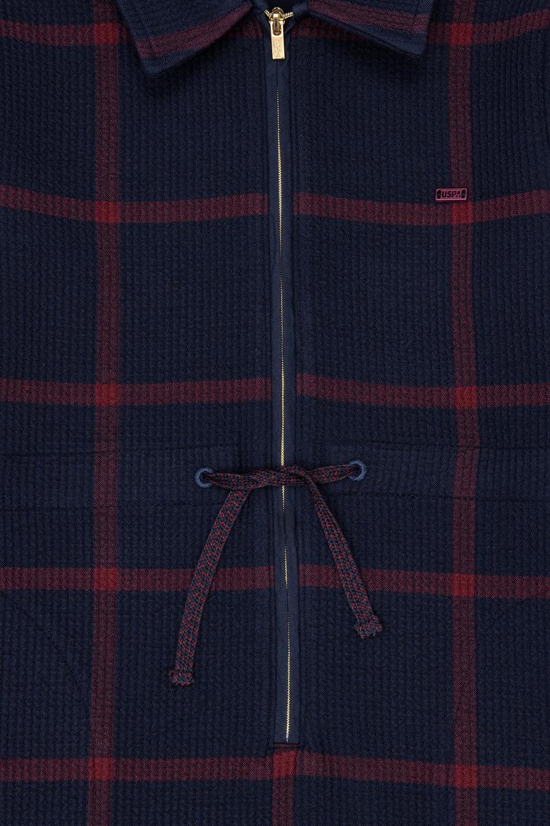 Kız Çocuk Lacivert Dokuma Elbise - 50252825007