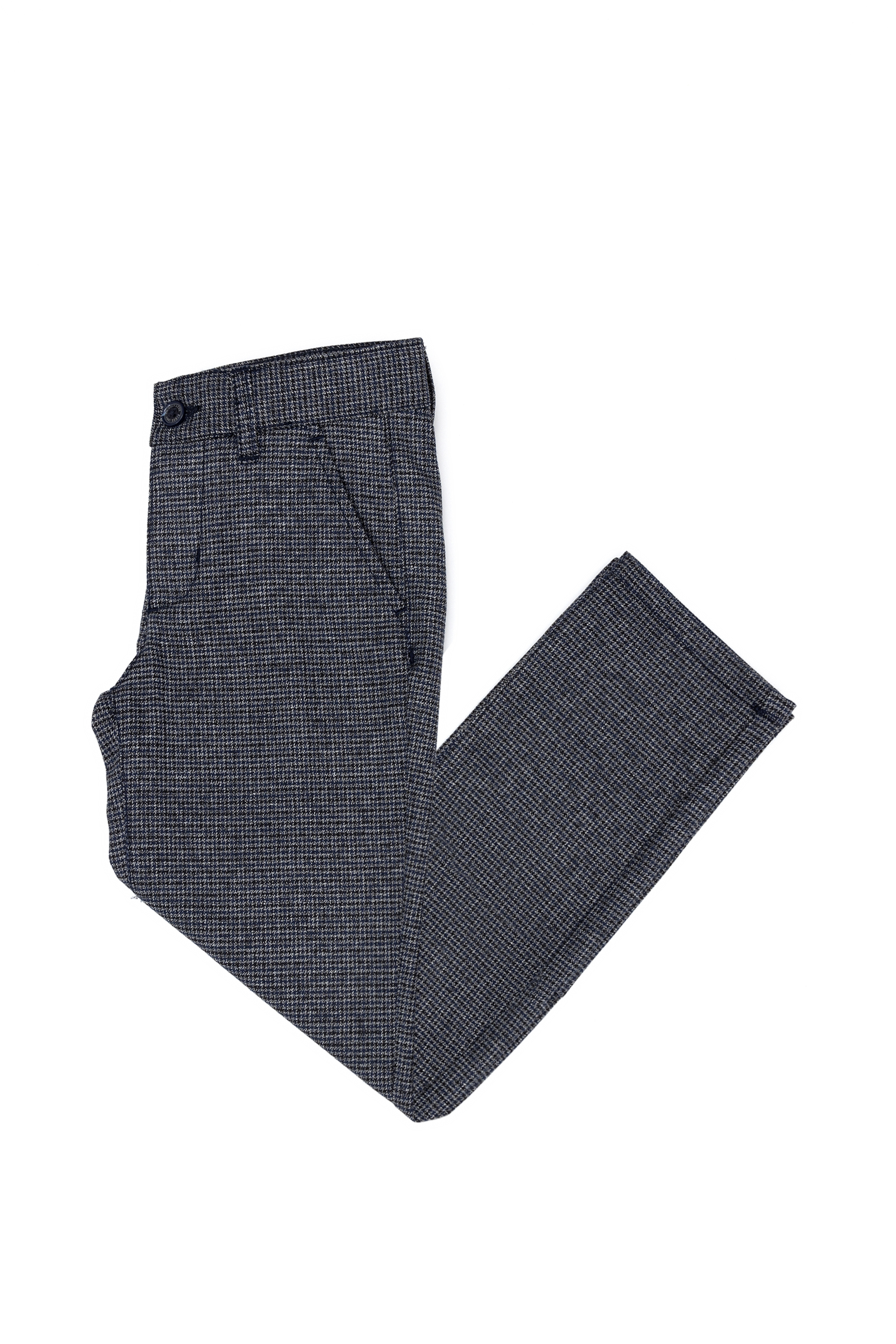 Erkek Çocuk Lacivert Kanvas Pantolon - Image 1