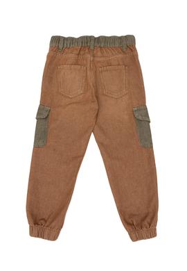 Erkek Çocuk Kahverengi Jean Pantolon - 50256724009