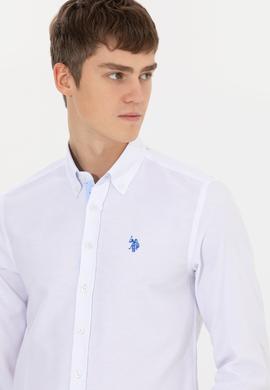 Erkek Beyaz Uzun Kollu Gömlek - 50262338007