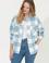 Kadın Mavi Uzun Kollu Gömlek