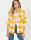Kadın Safran Uzun Kollu Gömlek