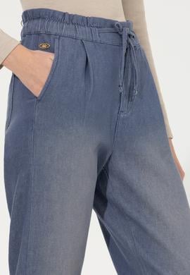 Kadın Mavi Jean Pantolon - 50256758007