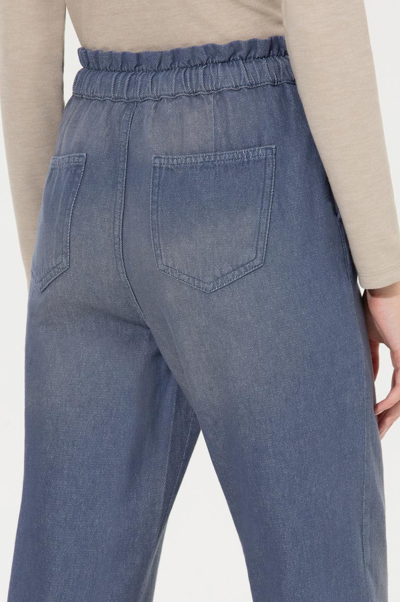 Kadın Mavi Jean Pantolon