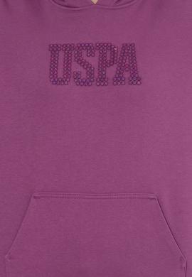 Kadın Menekşe Basic Sweatshirt - 50256249087