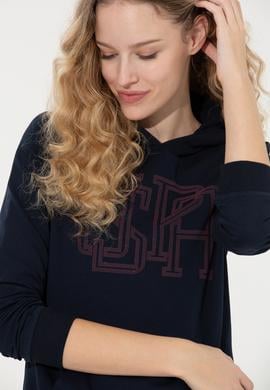 Kadın Lacivert Sweatshirt - 50256291008