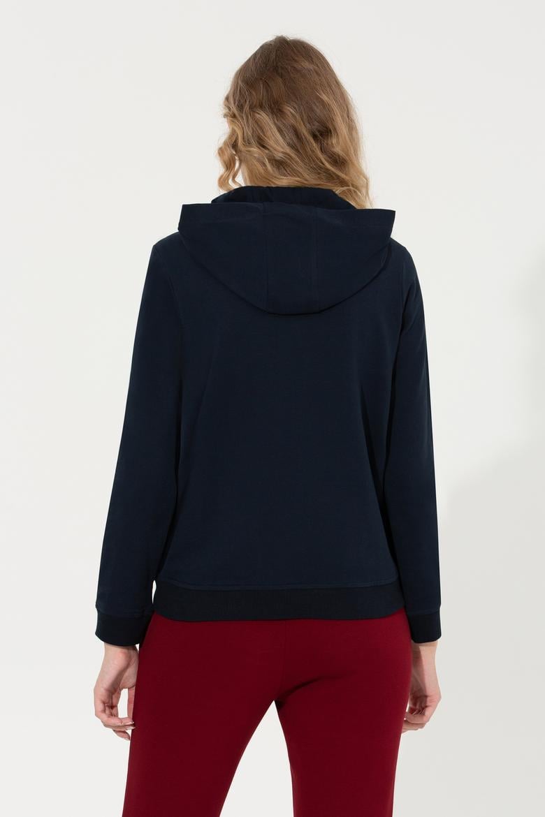 Kadın Lacivert Sweatshirt - 50256291008