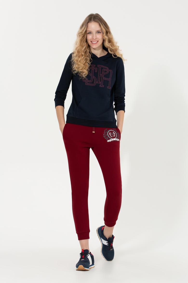 Kadın Vİşne Jogger Eşofman Altı