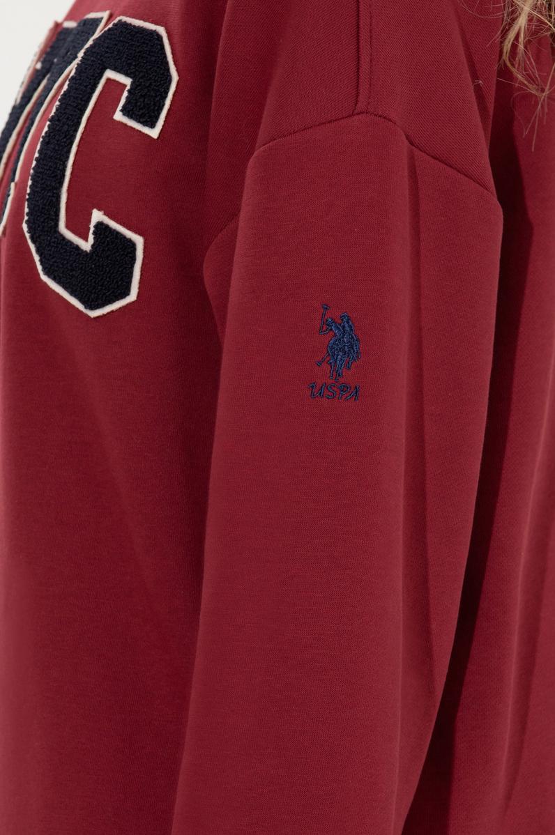 Kadın Vişne Sweatshirt