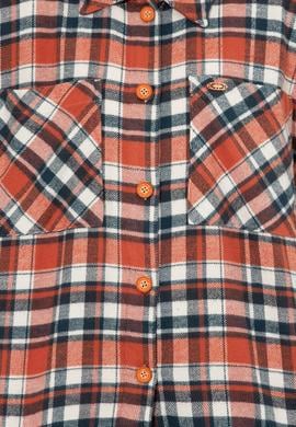 Kadın Kırmızı Jean Gömlek - 50253485014