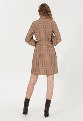 Kadın Camel Dokuma Elbise - 50253651004
