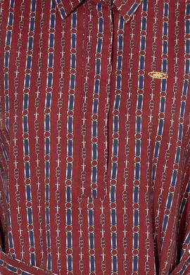 Kadın Vişne Dokuma Elbise - 50253651013