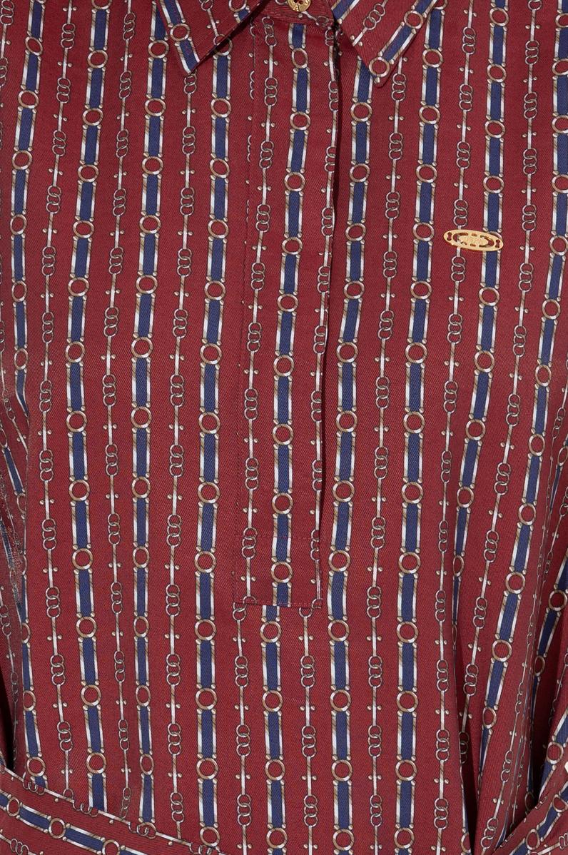 Kadın Vişne Dokuma Elbise