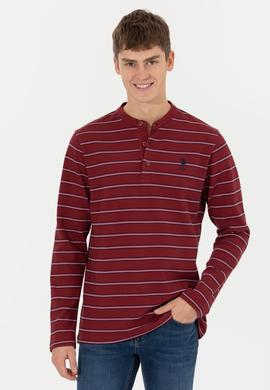 Erkek Vişne Sweatshirt - 50253441022