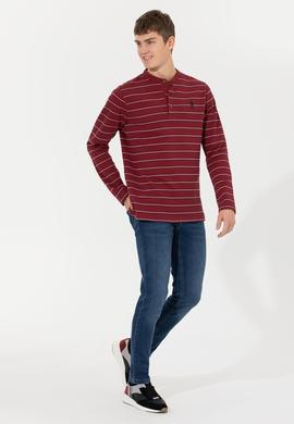 Erkek Vişne Sweatshirt - 50253441022