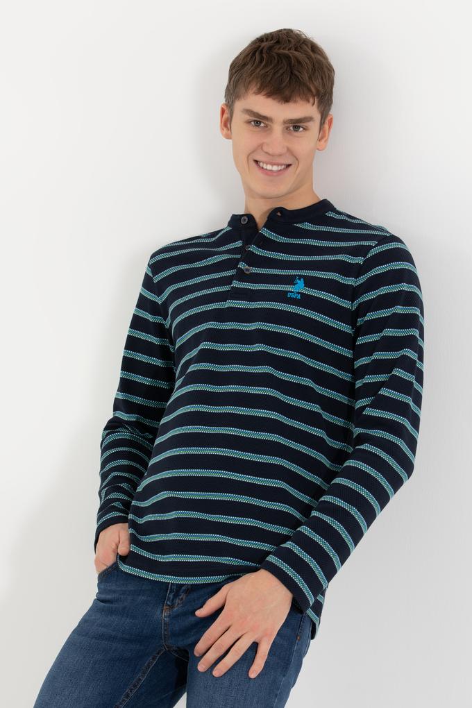 Erkek Lacivert Sweatshirt