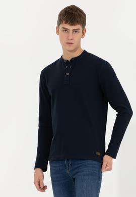 Erkek Lacivert Sweatshirt - 50253447002