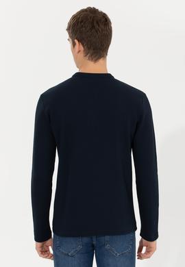 Erkek Lacivert Sweatshirt - 50253447002