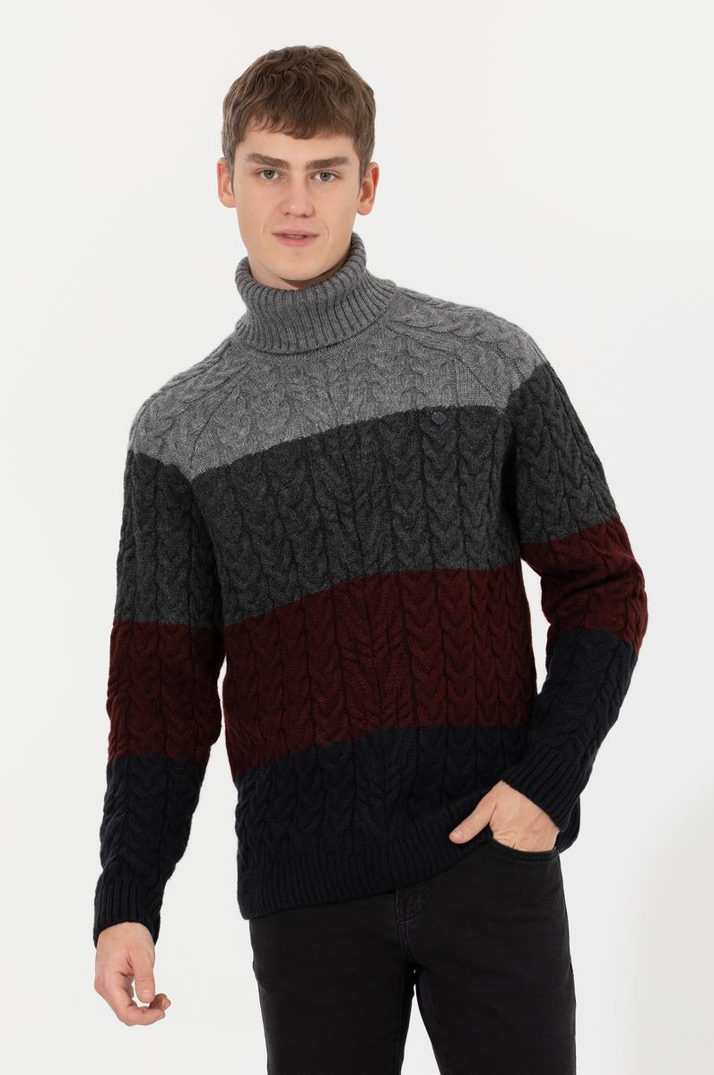 Erkek Lacivert Kazak