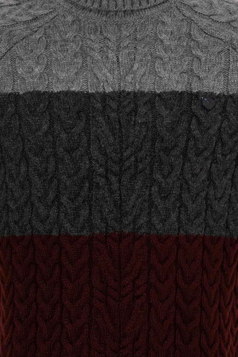 Erkek Lacivert Kazak - 50253823006