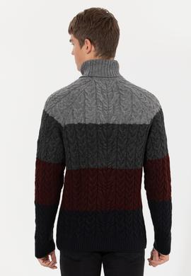 Erkek Lacivert Kazak - 50253823006