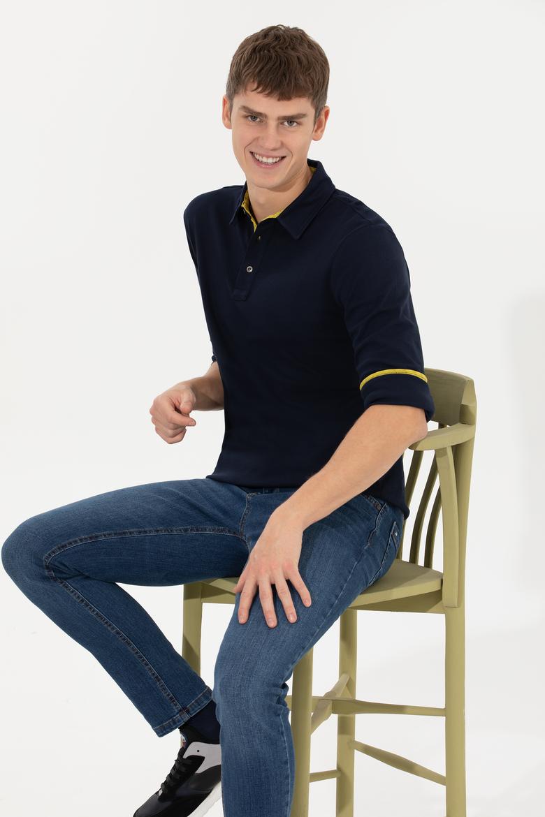 Erkek Lacivert Sweatshirt - 50254781006