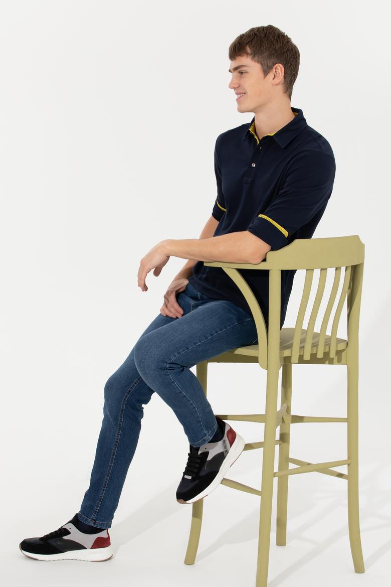 Erkek Lacivert Sweatshirt - 50254781006