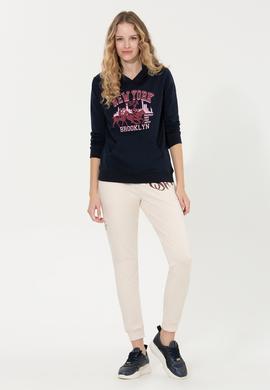 Kadın Lacivert Sweatshirt - 50255837013