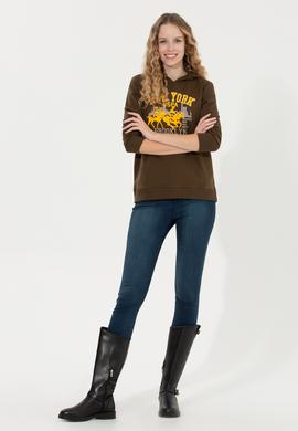 Kadın Coconut Kapüşonlu Sweatshırt - 50255837003