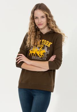 Kadın Coconut Kapüşonlu Sweatshırt - 50255837003