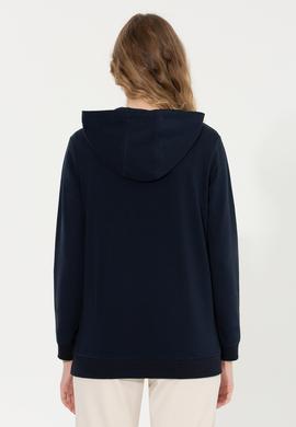 Kadın Lacivert Sweatshirt - 50255837013