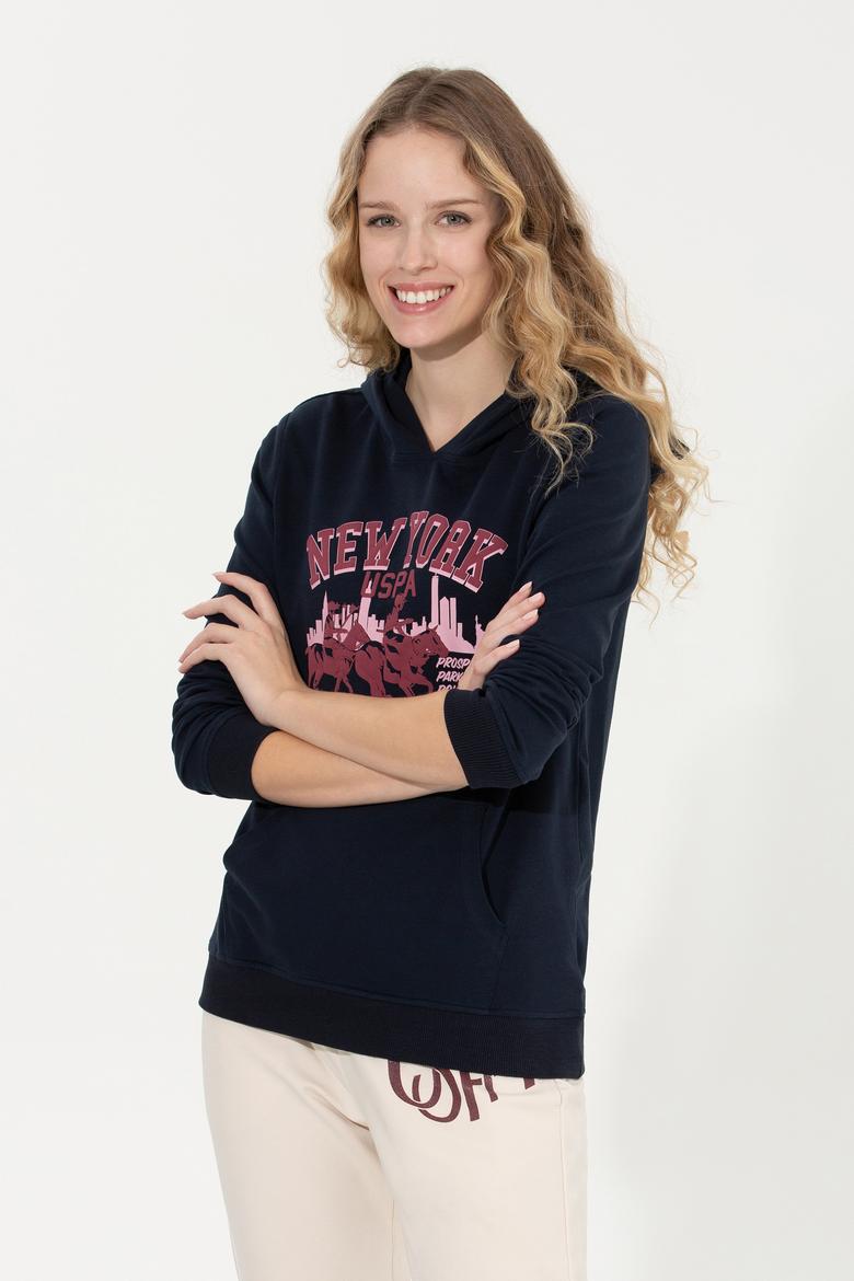 Kadın Lacivert Sweatshirt - 50255837013