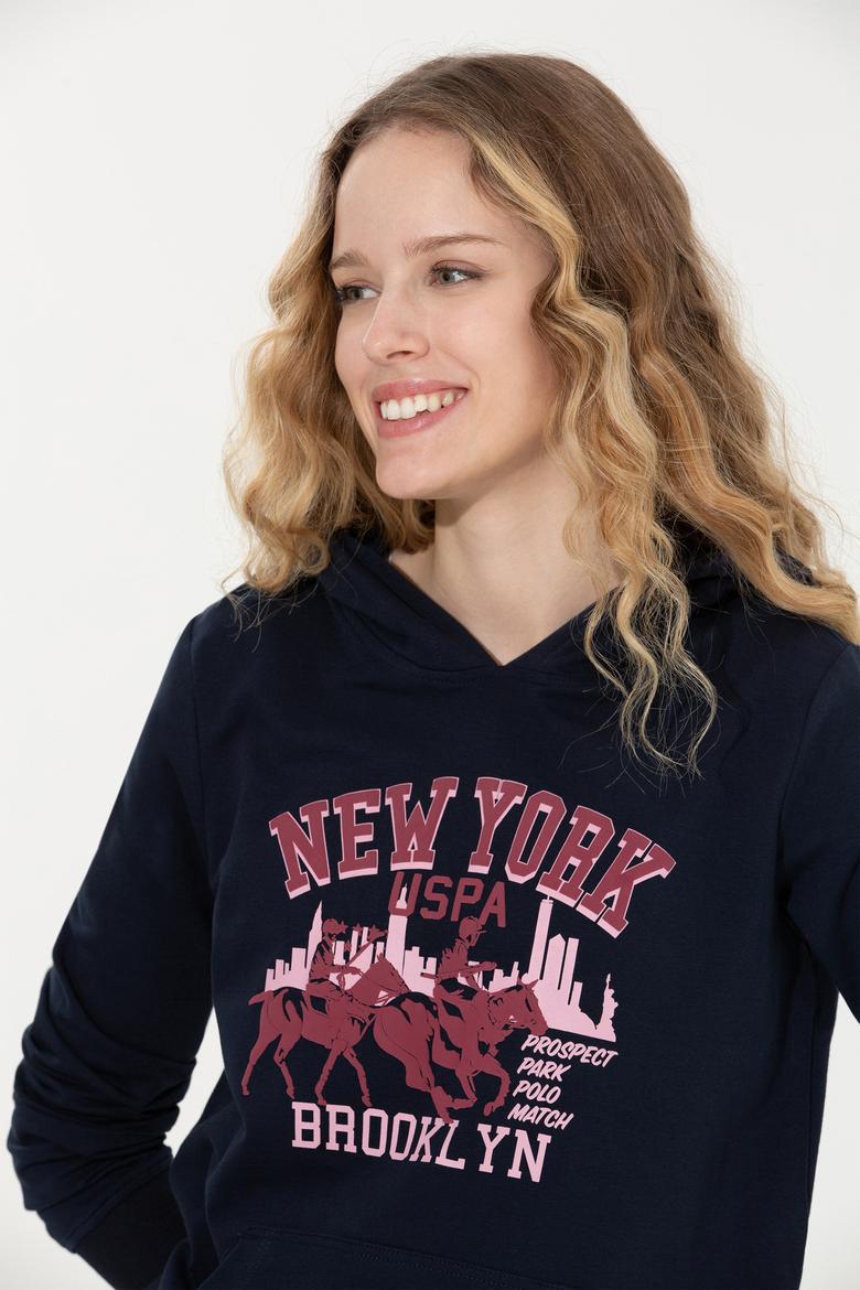 Kadın Lacivert Sweatshirt - 50255837013