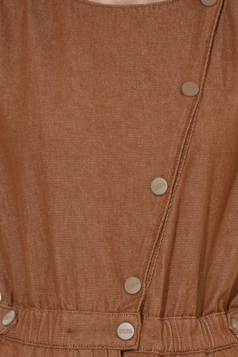 Kadın Kahverengi Jean Tulum - 50256772002